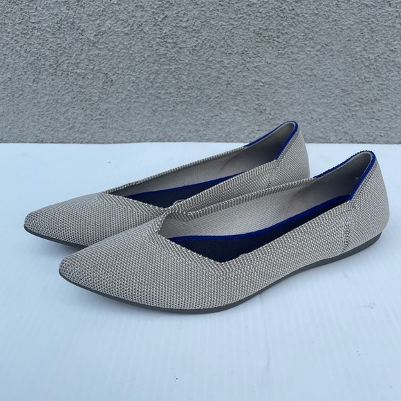 Rothy’s Flax birdseye the Point Flats RETIRED - Picture 12 of 15